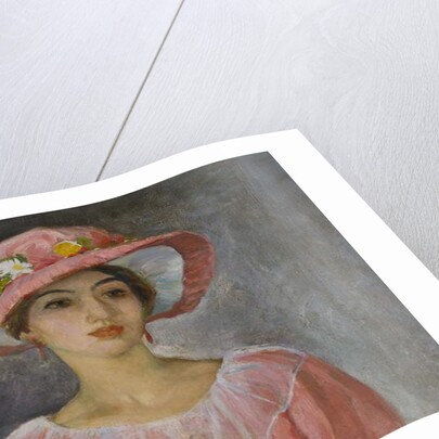 The Pink Hat by Henri Lebasque