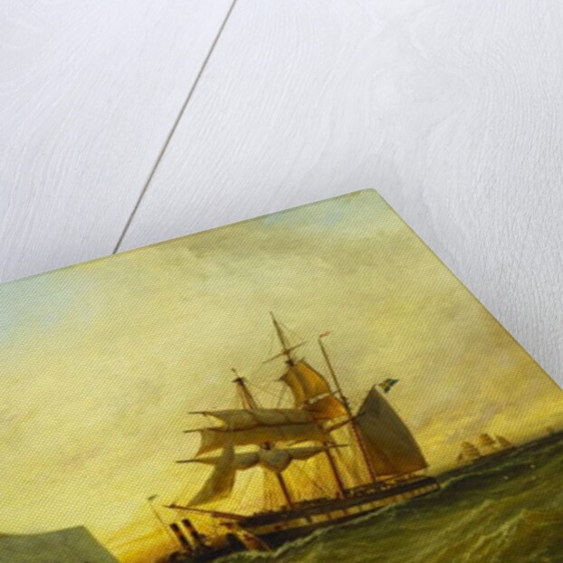 Off the Needles, Isle of Wight, 1899 by George Gregory