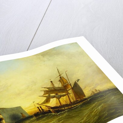 Off the Needles, Isle of Wight, 1899 by George Gregory