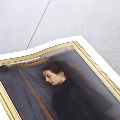 Portrait of Jeanne de Bauer, 1890 by Fernand Khnopff