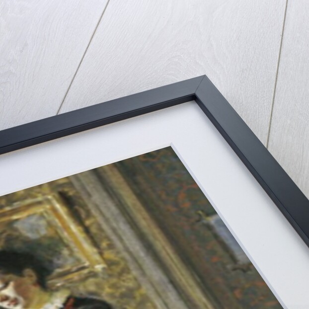 Portrait of Fru Lisen Samson, nee Hirsch, arranging Flowers at a Window, 1881 by Anders Leonard Zorn