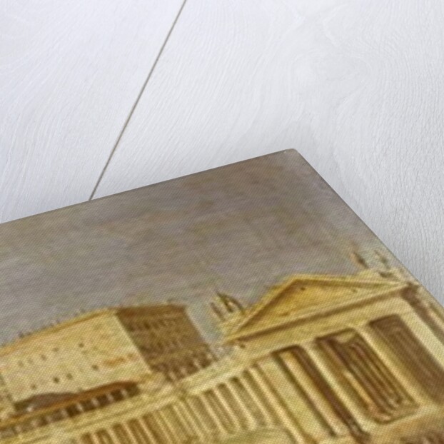 Piazza S. Pietro, Rome by Gaspar van Wittel