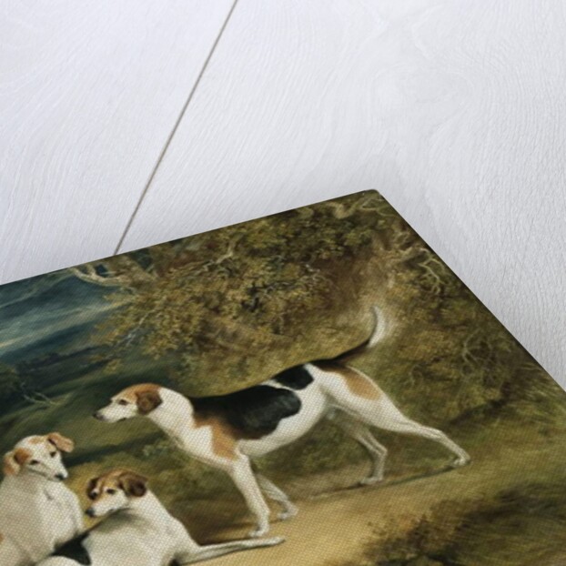 The Duke of Rutland's Hounds with Belvoir Castle in the Distance, 1828 by Henry Perlee Parker