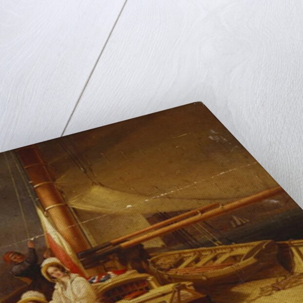 The Yacht 'The Guernsey' with her Owner and his Family and Crew Aboard by Nicholas Condy