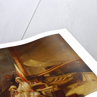 The Yacht 'The Guernsey' with her Owner and his Family and Crew Aboard by Nicholas Condy