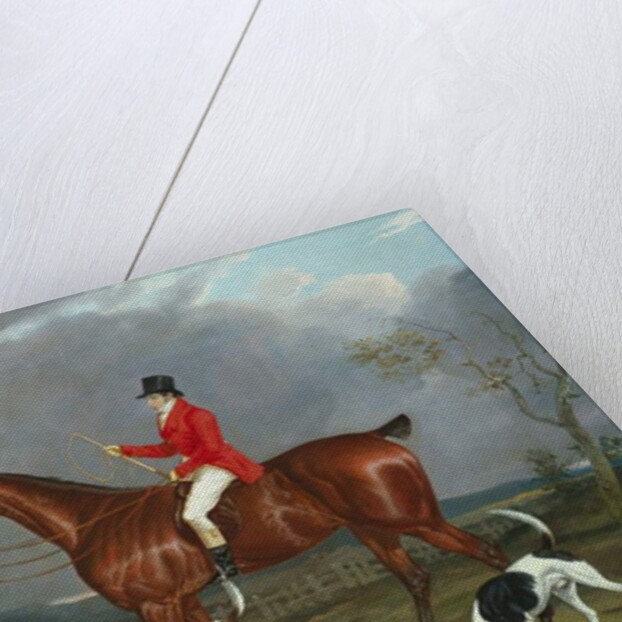A Huntsman and Hounds, 1824 by David of York Dalby