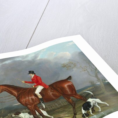A Huntsman and Hounds, 1824 by David of York Dalby