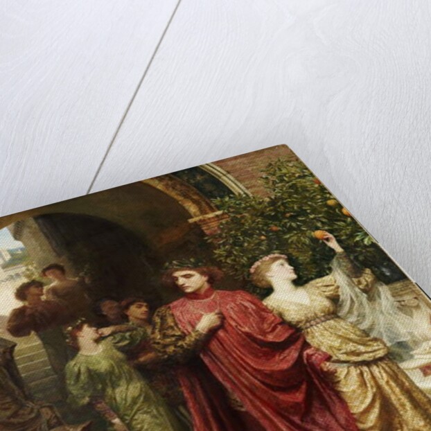 The Symbol - 'Is it nothing to you, All ye that pass by', 1881 by Frank Dicksee