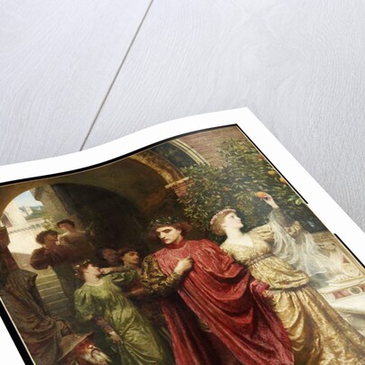 The Symbol - 'Is it nothing to you, All ye that pass by', 1881 by Frank Dicksee