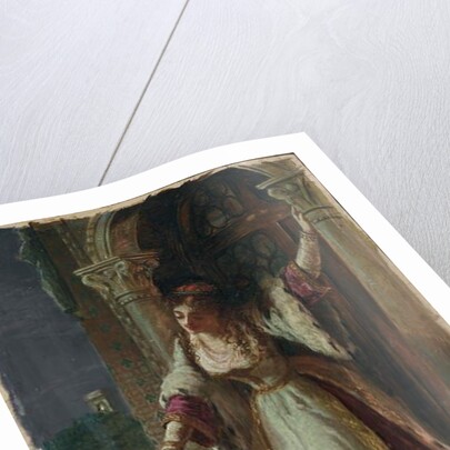 It is I, be not afraid - Juliet on her Balcony by Frank Dicksee