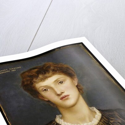 Portrait of Margaret Rawlins, 1883 by Evelyn De Morgan