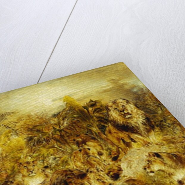 The Drinking Place, 1878 by William Huggins