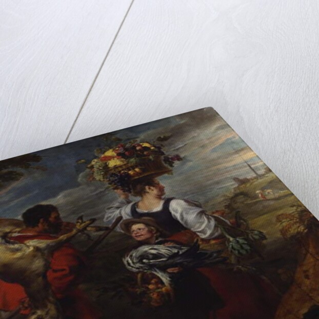 Peasants on their way to Market by Jan & Snyders Frans Boeckhorst