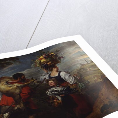 Peasants on their way to Market by Jan & Snyders Frans Boeckhorst