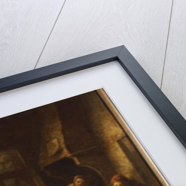 Peasants drinking and smoking in an Inn by Gillis van Tilborgh