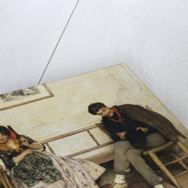 Proposal of Love, 1884 by Eugen von Blaas