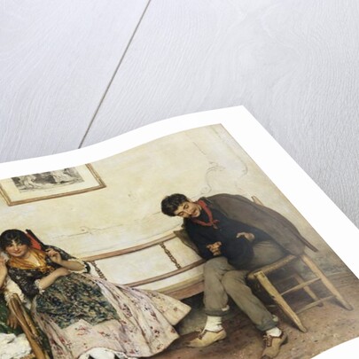 Proposal of Love, 1884 by Eugen von Blaas