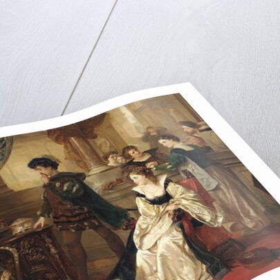 The Three Caskets by Robert Alexander Hillingford