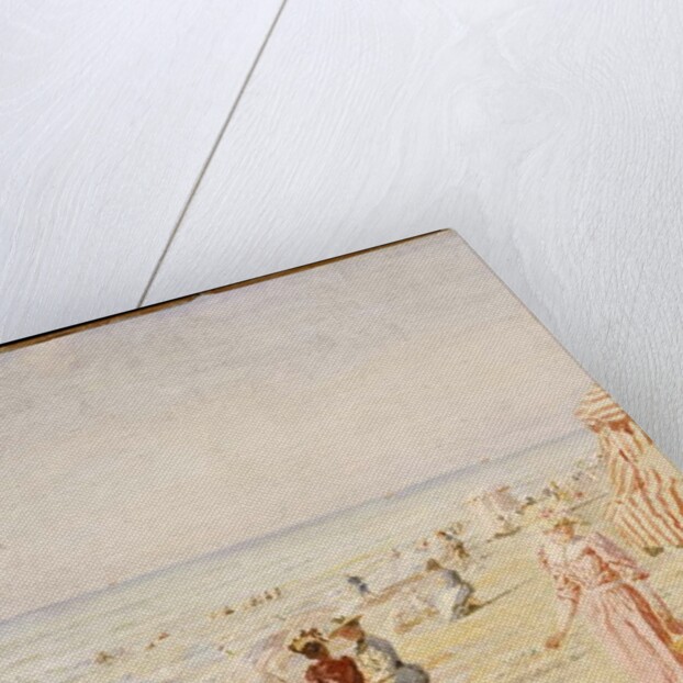 The Beach, Ostende by Alfred Emile Stevens