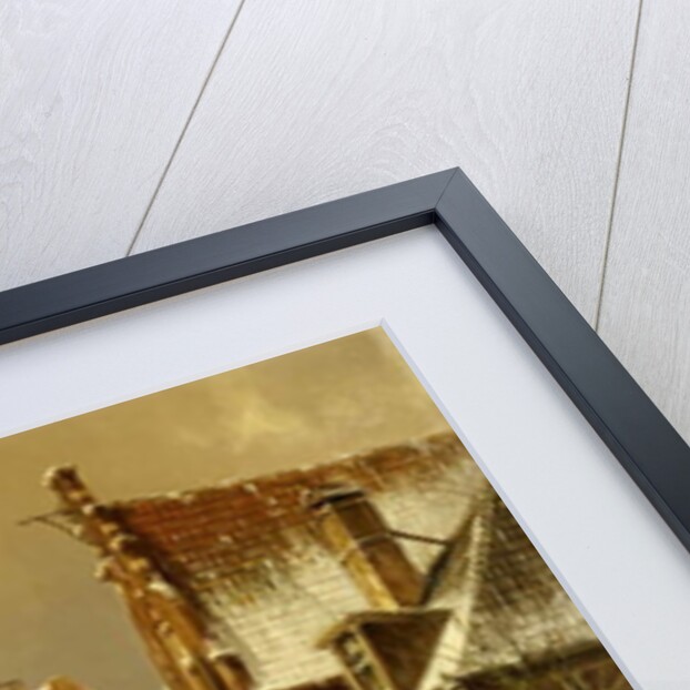 A Winter Street Scene by Willem Koekkoek