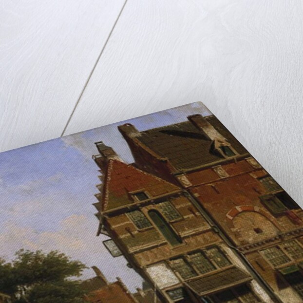 A Dutch Street Scene by Willem Koekkoek