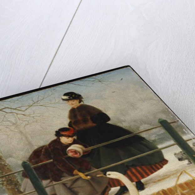 Frozen Out, 1866 by George Dunlop Leslie