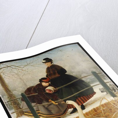 Frozen Out, 1866 by George Dunlop Leslie