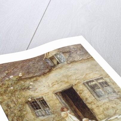 At the Cottage Door by Helen Allingham