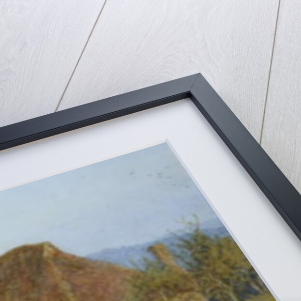 Cottage at Broadham Green, Surrey, in Sunset Light by Helen Allingham