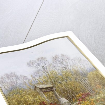 An Old Well, Brook, Surrey by Helen Allingham