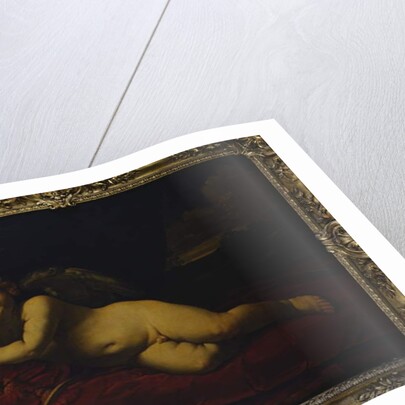 Cupid Asleep by Guido Reni