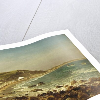 Coastal Scene by Albert Bierstadt