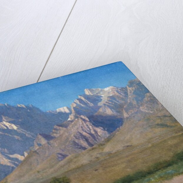 Camp Independence, Colorado, 1873 by Albert Bierstadt