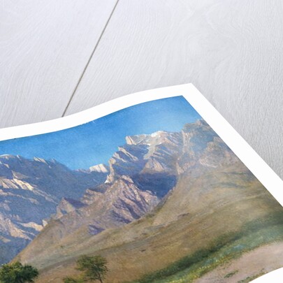 Camp Independence, Colorado, 1873 by Albert Bierstadt