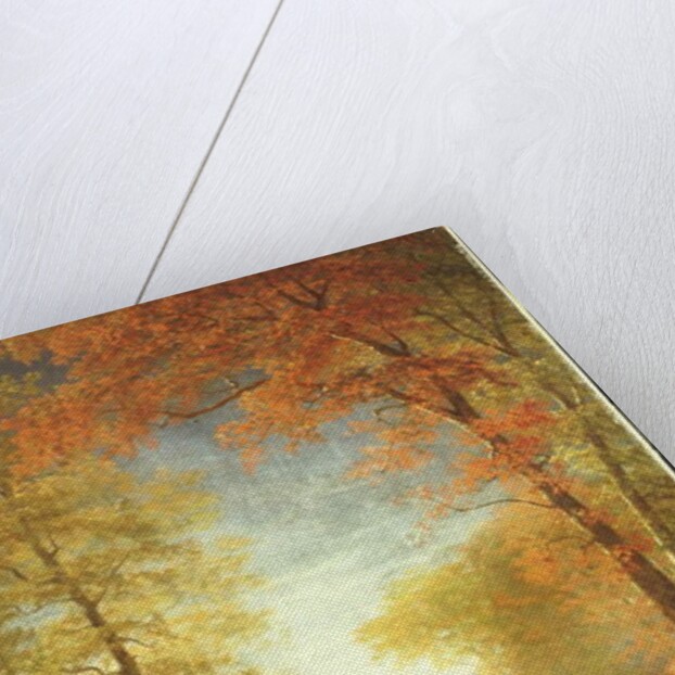 Autumn in America, Oneida County, New York by Albert Bierstadt