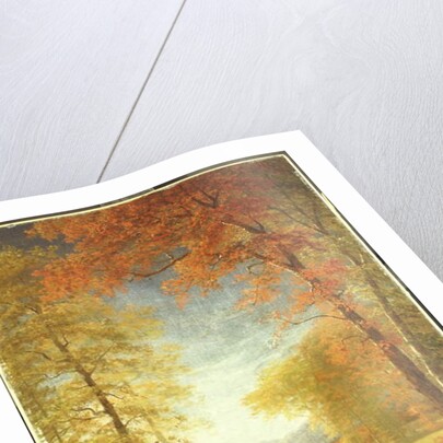 Autumn in America, Oneida County, New York by Albert Bierstadt