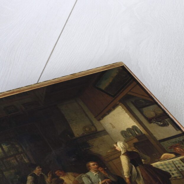 In the Tavern, 1876 by Henri de Braekeleer