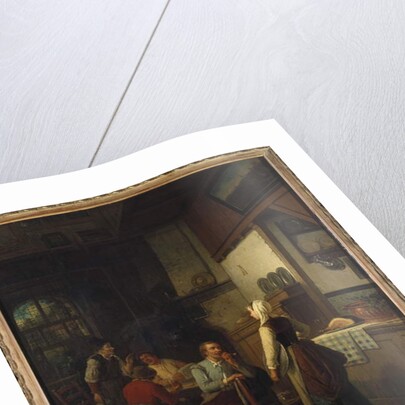 In the Tavern, 1876 by Henri de Braekeleer