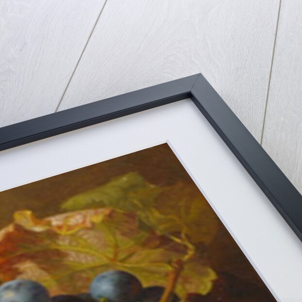 Still Life with Raspberries and a Bunch of Grapes on a Marble Ledge, 1882 by Eloise Harriet Stannard