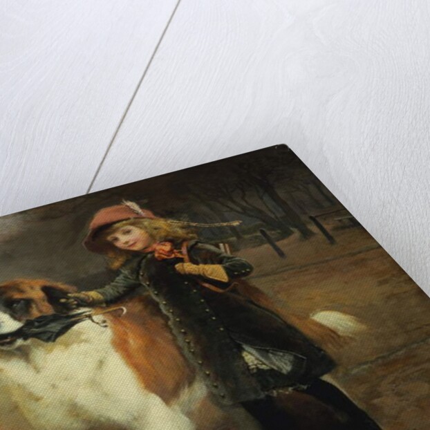 Off to School, 1883 by Charles Burton Barber