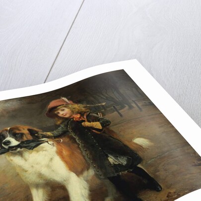 Off to School, 1883 by Charles Burton Barber