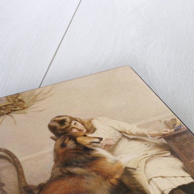 Sweethearts, 1890 by Charles Burton Barber