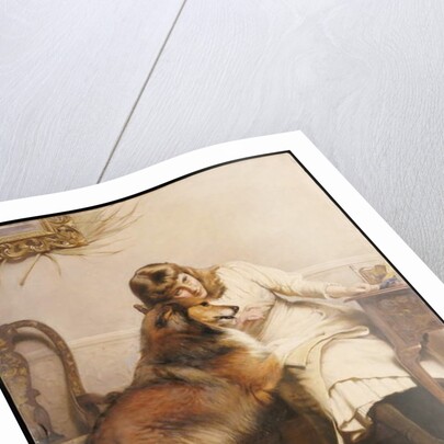 Sweethearts, 1890 by Charles Burton Barber