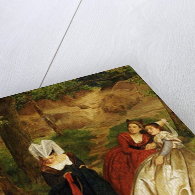 At the Stream, 1864 by Philip Hermogenes Calderon