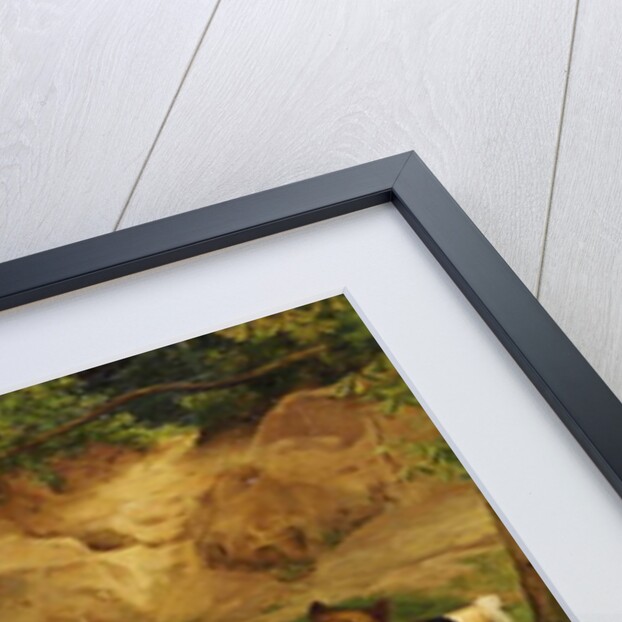 At the Stream, 1864 by Philip Hermogenes Calderon