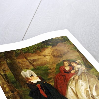 At the Stream, 1864 by Philip Hermogenes Calderon