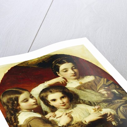 Portrait of the Russell Sisters, 1858 by James Sant