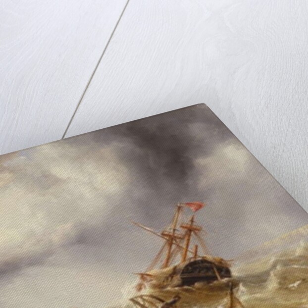 Dismasted in a Storm off the Kent Coast by Henry Redmore