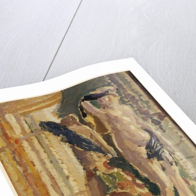 A Porcelain Figurine by a Mirror, 1910 by Spencer Frederick Gore