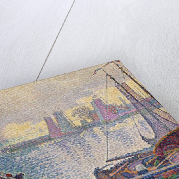 The Port of Volendam, 1896 by Paul Signac